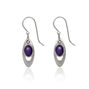 SILVER OPEN OVAL W/CAB