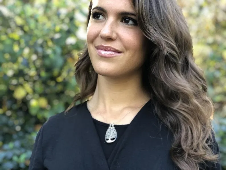 Silver Tree Necklace - Tree of Life Necklace - Family Tree Pendant