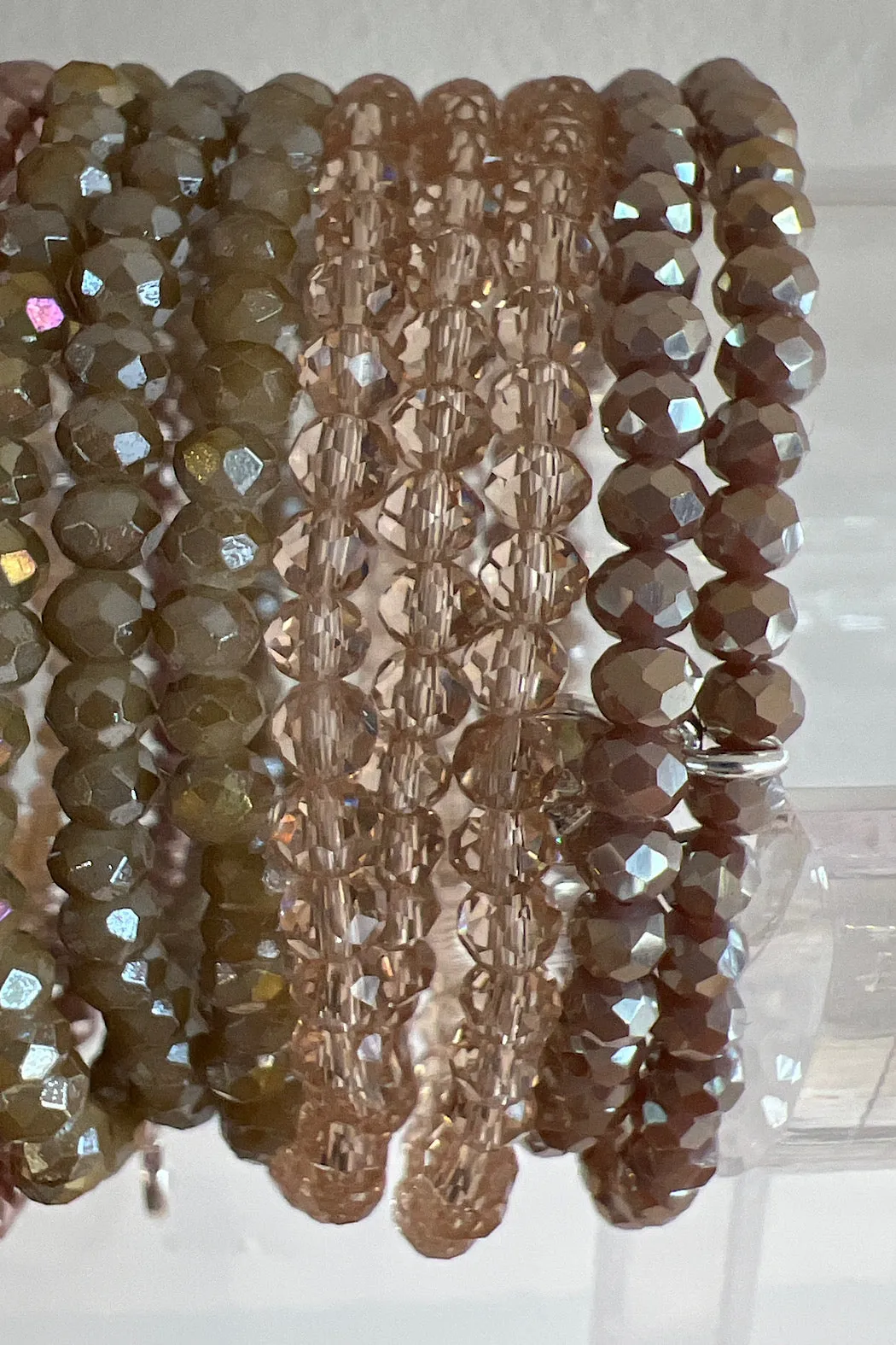 Small Czech Crystal Bracelets