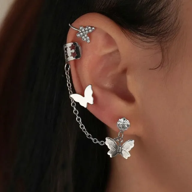 Sparkling Crystal Earrings For Women