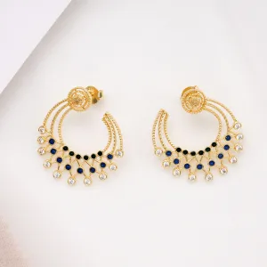 Sparkling Long Earrings