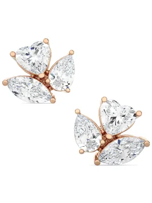 Sparkling Petal Earrings
