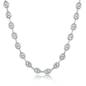 SS 22" 6mm Puffed Marina Chain