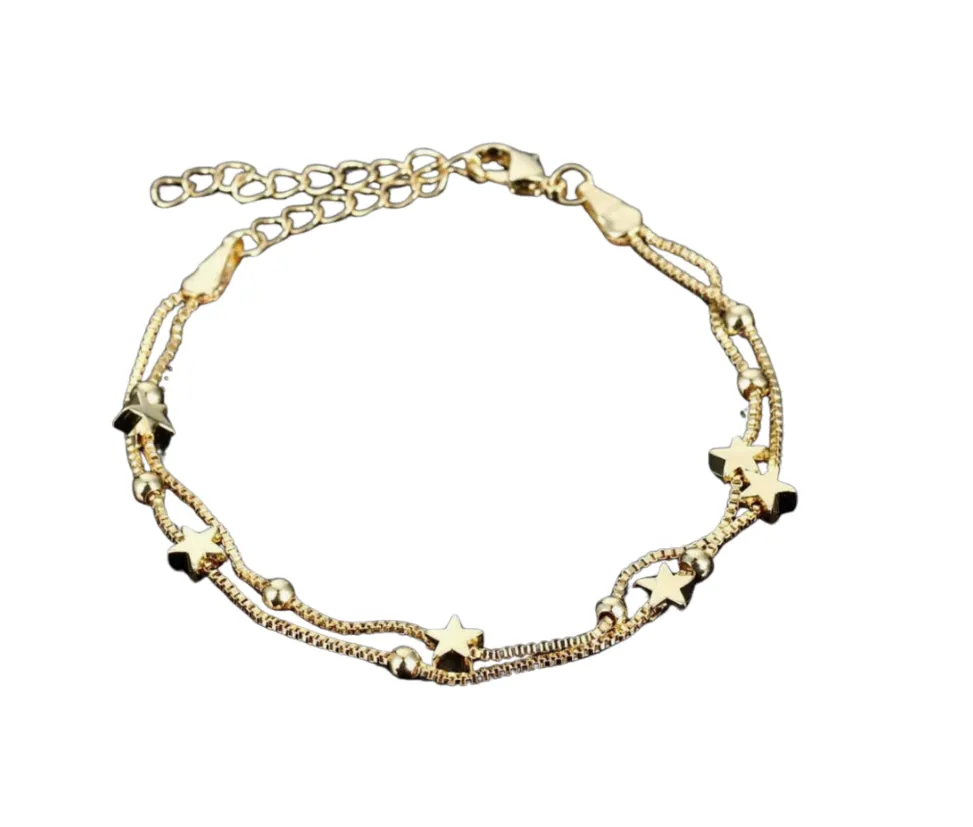 Staci - Star Detail Bracelet (Gold)