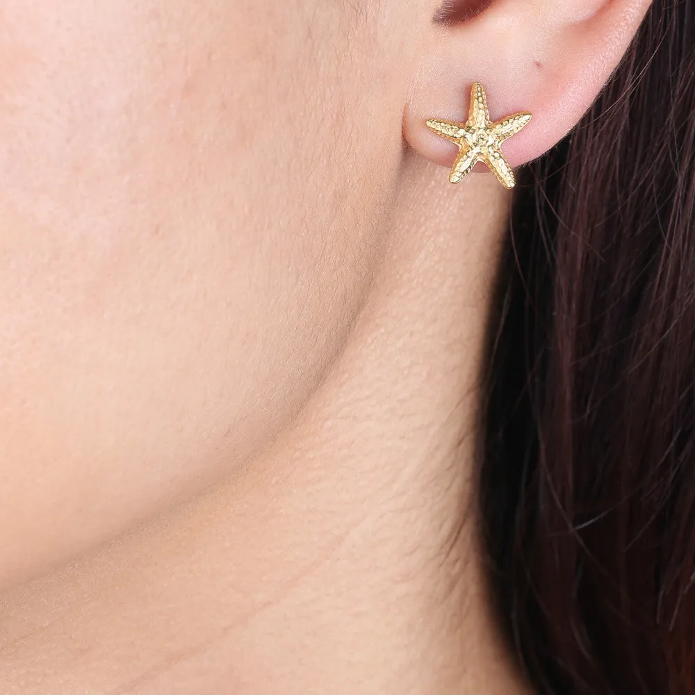 Starfish Post Earrings