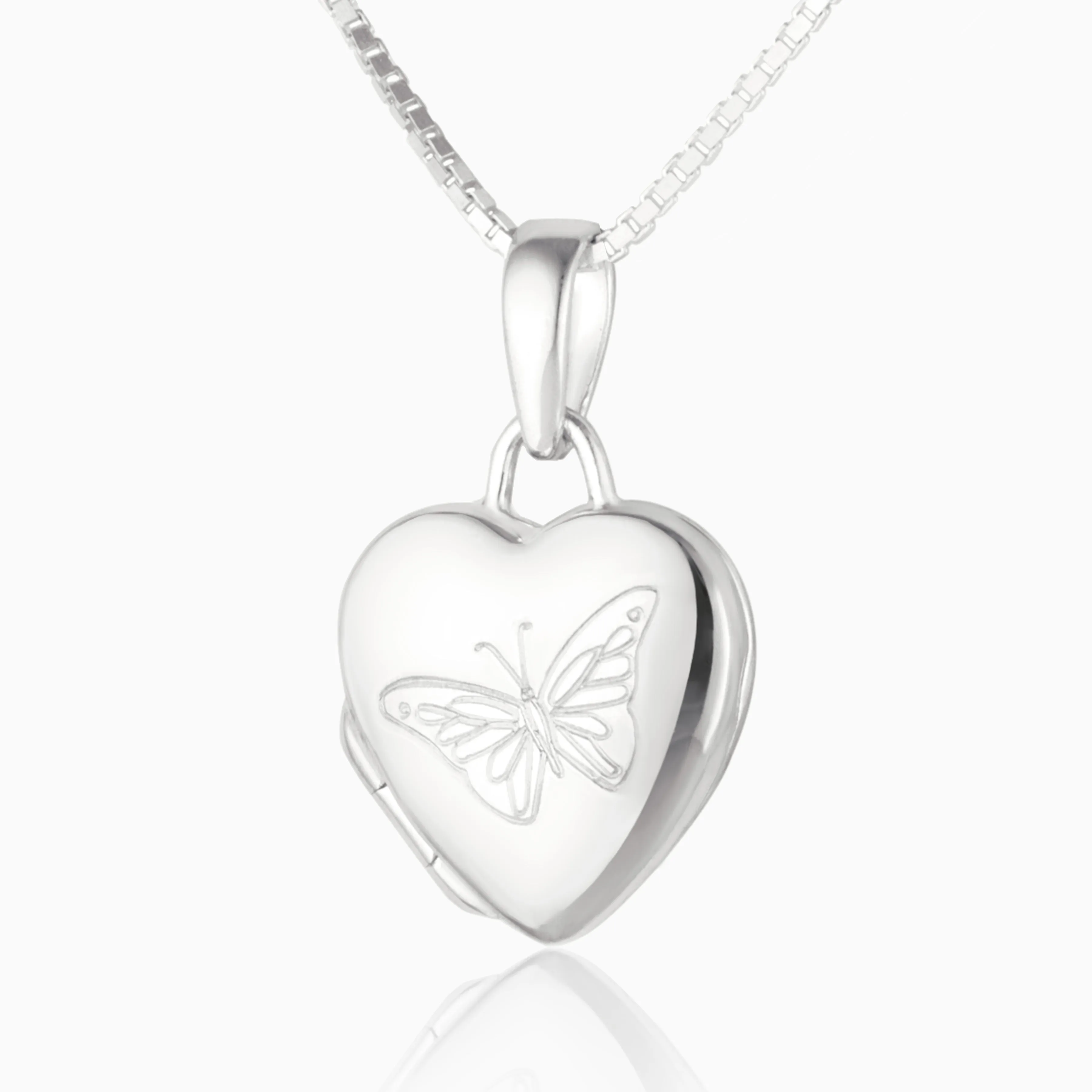 Tiny Butterfly Locket