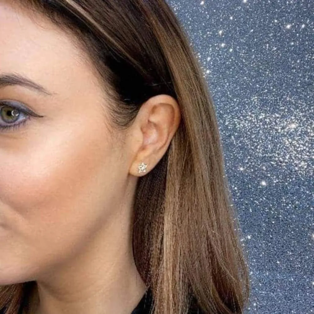 Twinkle Twinkle Earrings | 9ct Gold