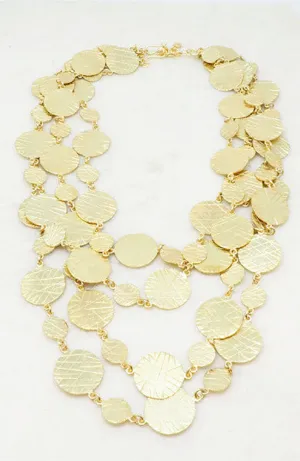 Valentina Gold Multiple Chain Necklace