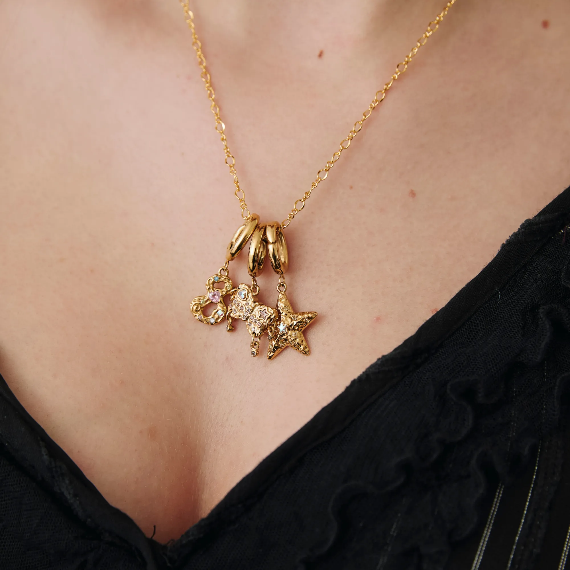 Virgo Charm Gold
