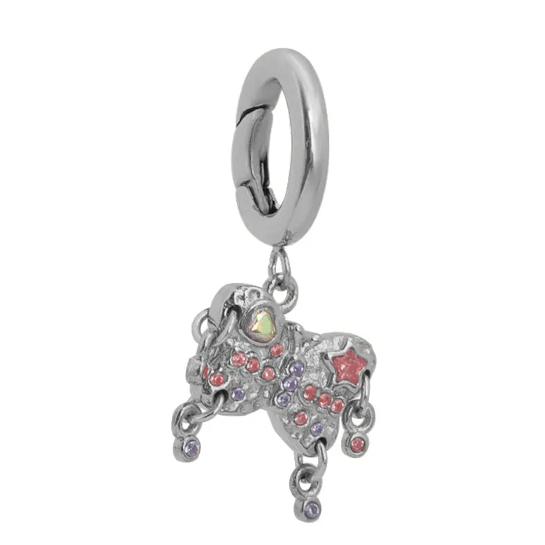 Virgo Charm Silver