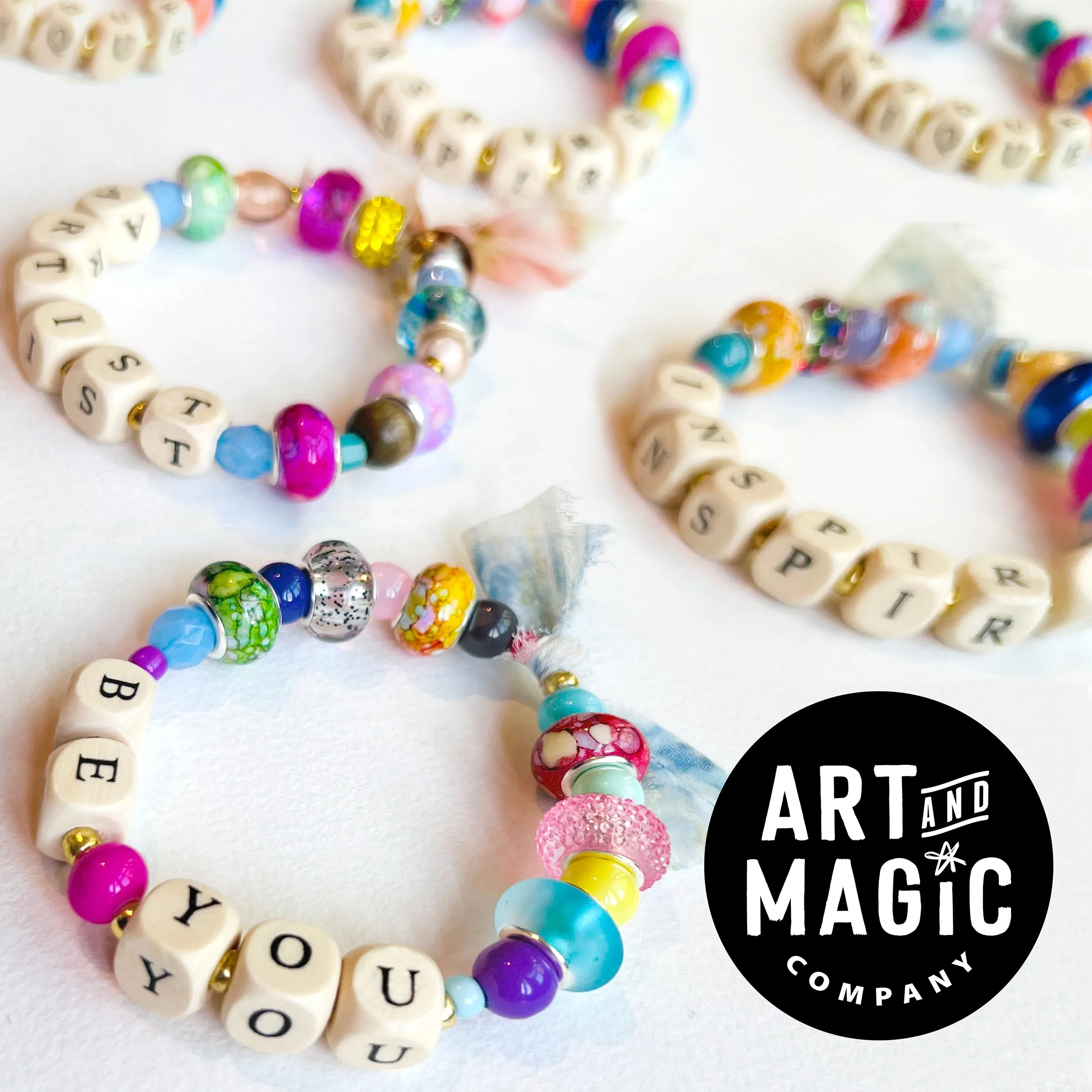 WONDER Beaded Stretchy Bracelet