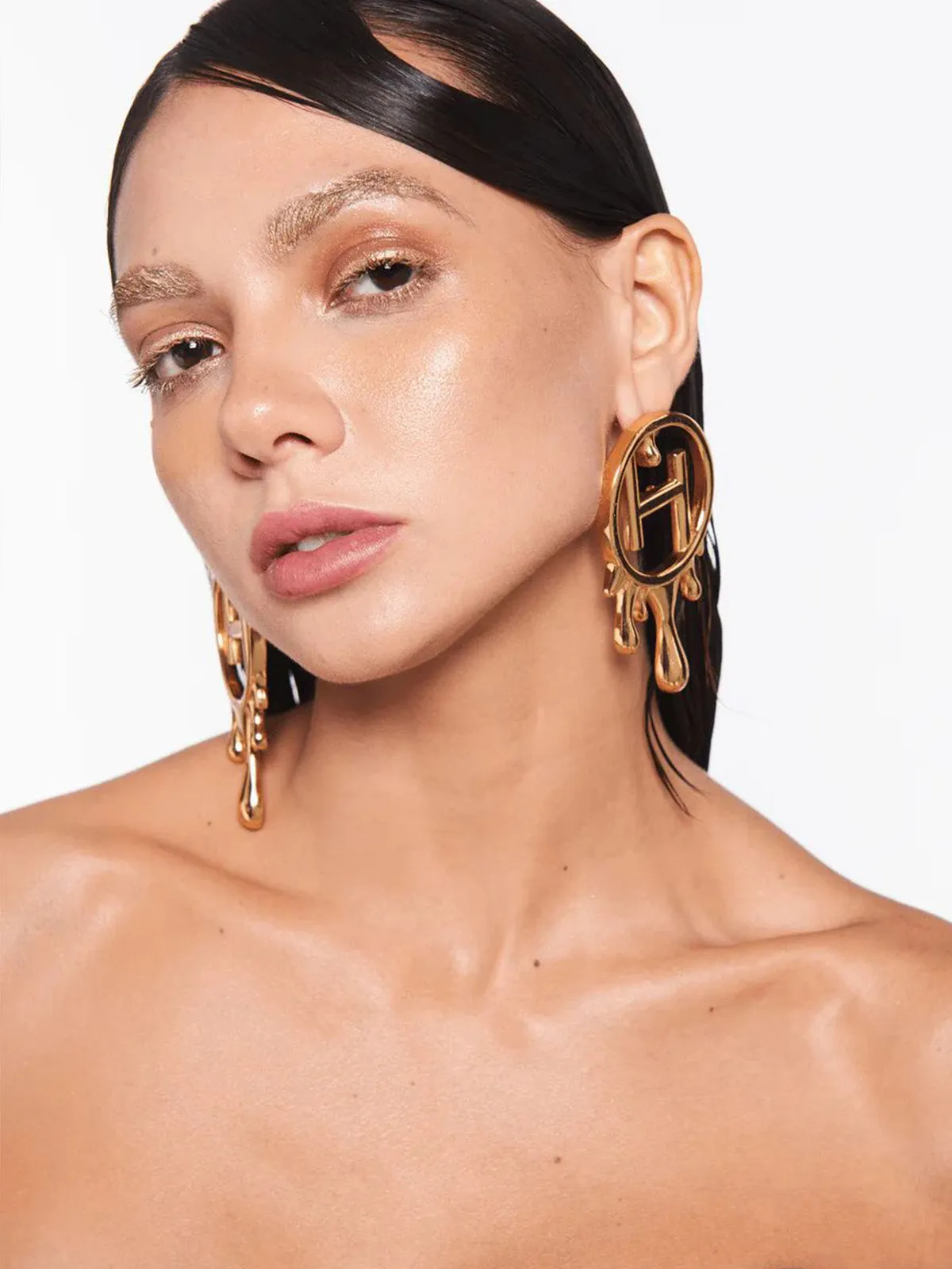 XXL Monogram Earrings