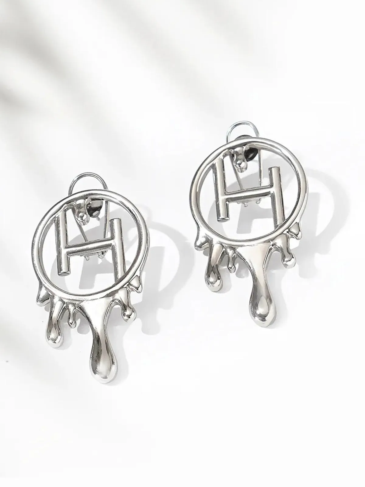 XXL Monogram Earrings