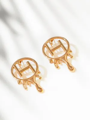 XXL Monogram Earrings