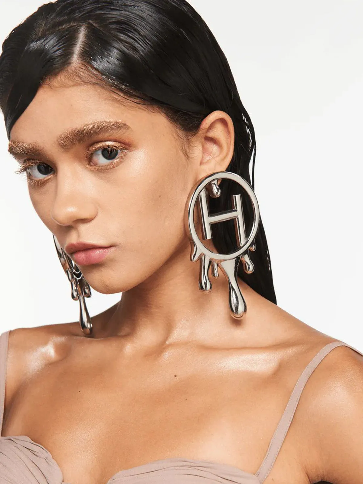 XXL Monogram Earrings