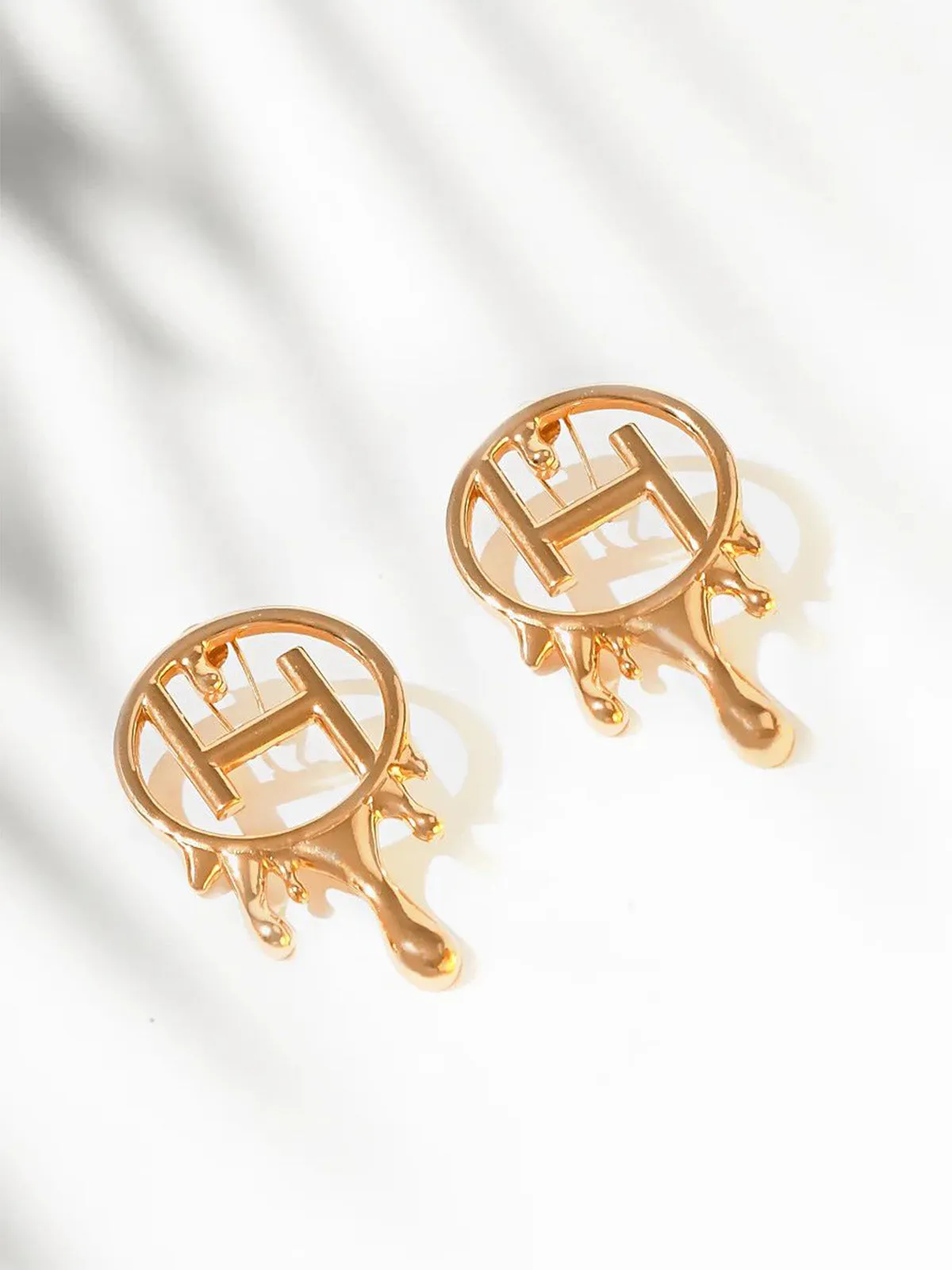 XXL Monogram Earrings